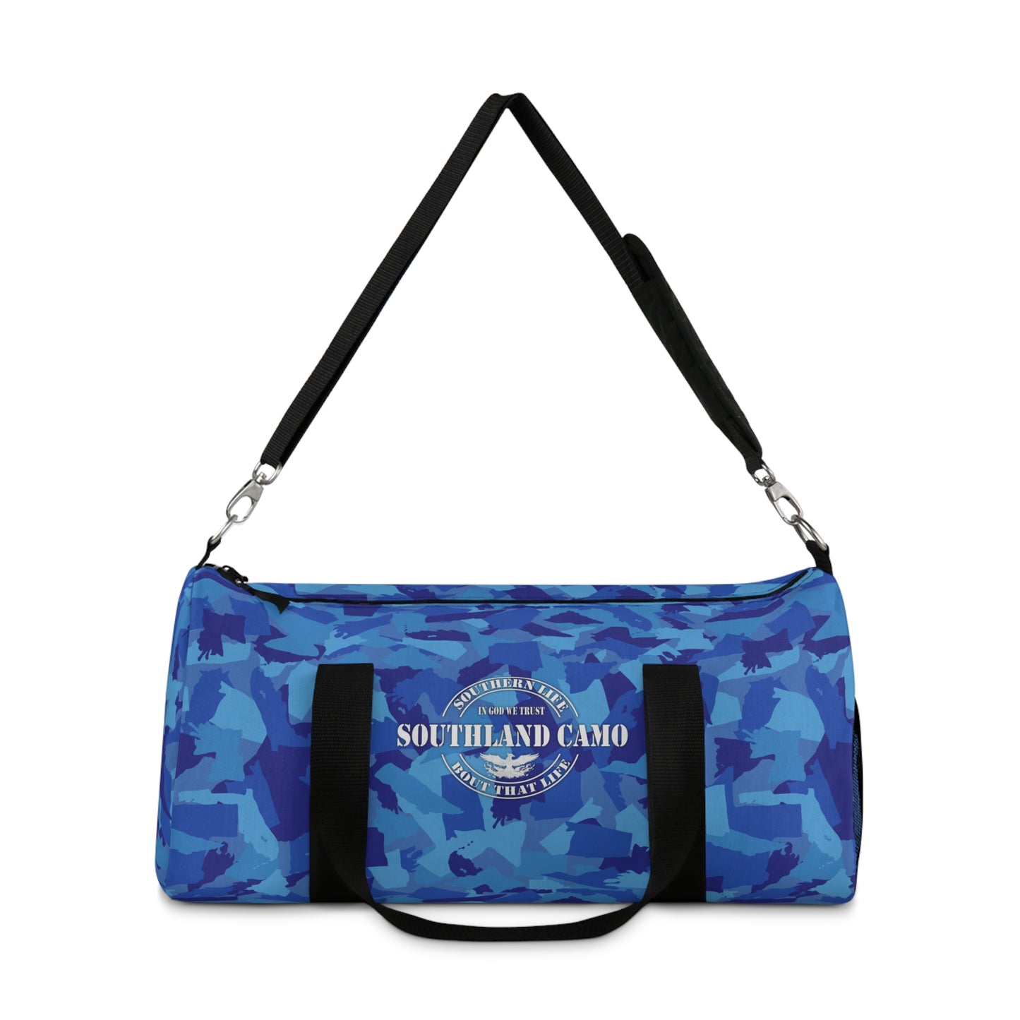 Blue Duffel Bag