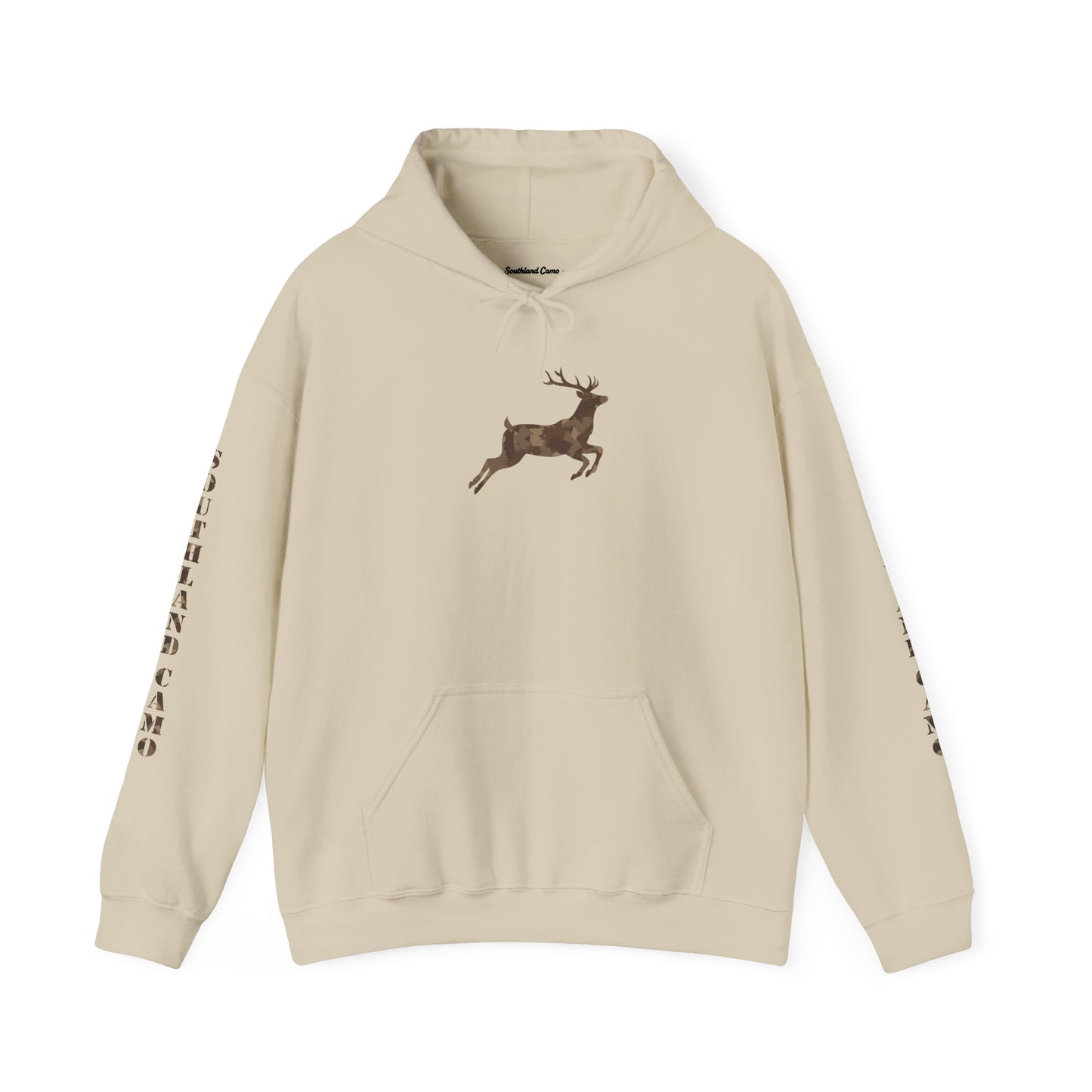 Camo deer Hooded Sweatshirt