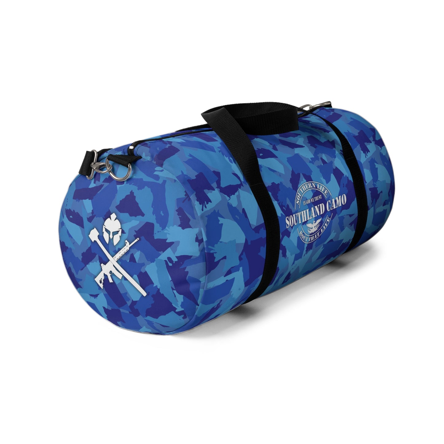 Blue Duffel Bag