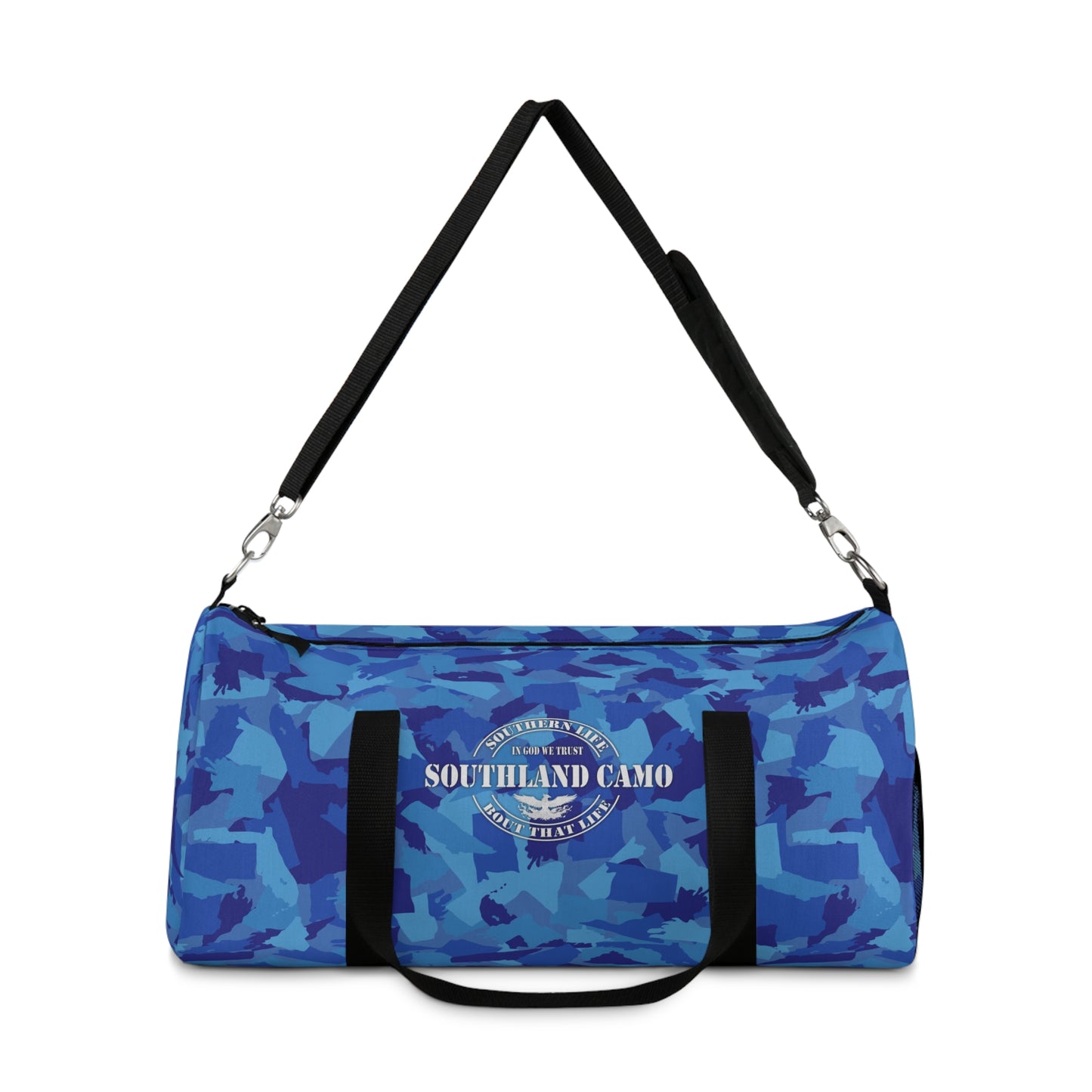 Blue Duffel Bag