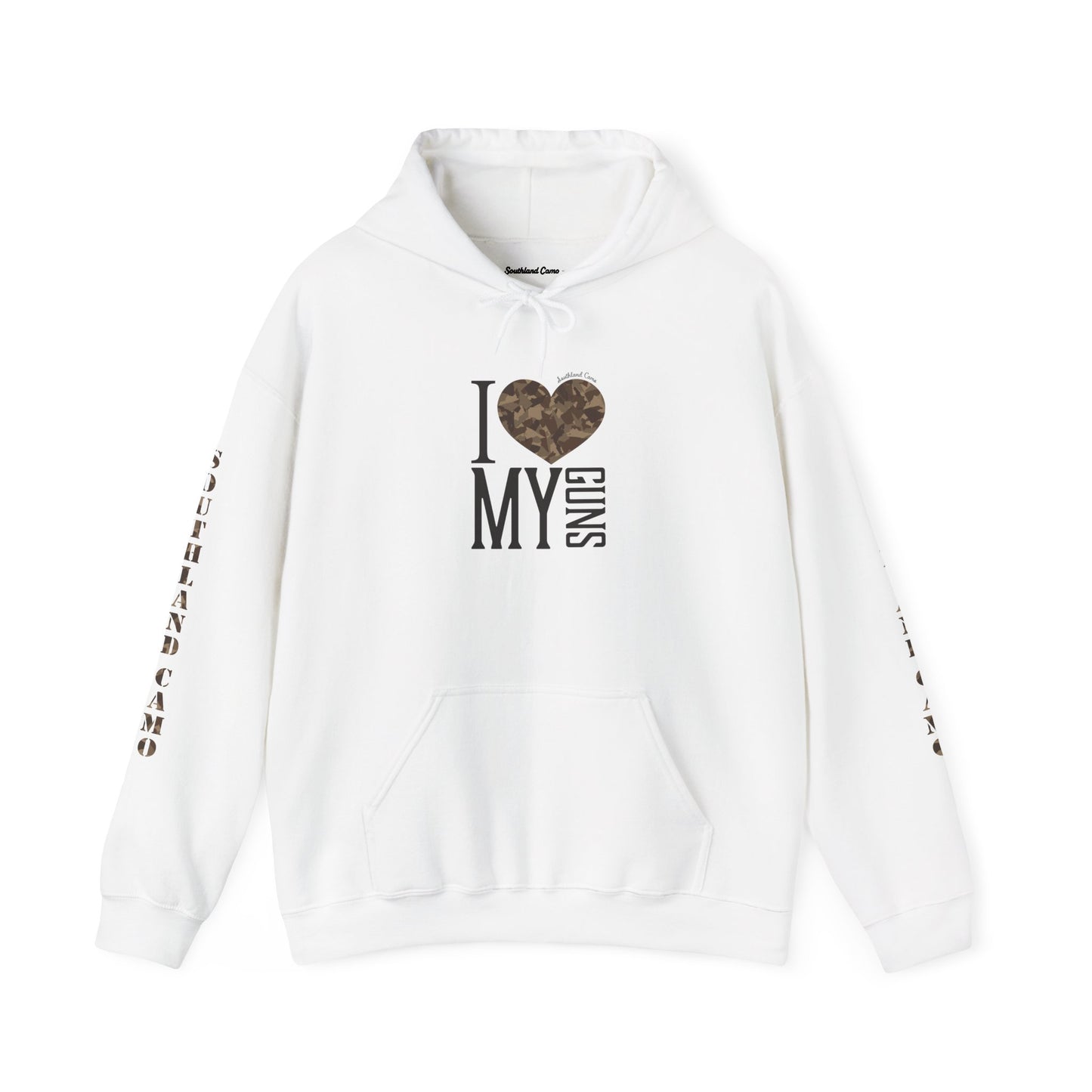 I Heart My Guns Hooded Sweatshirt