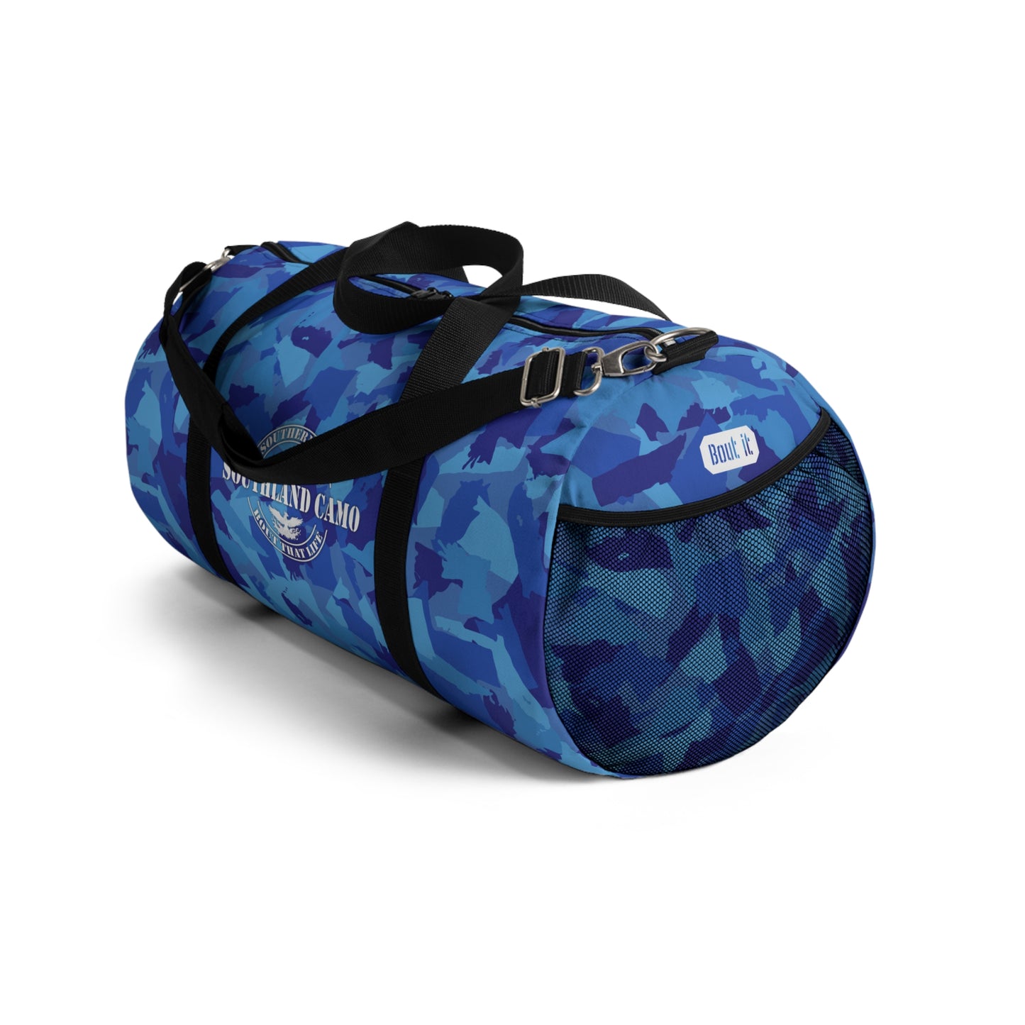 Blue Duffel Bag