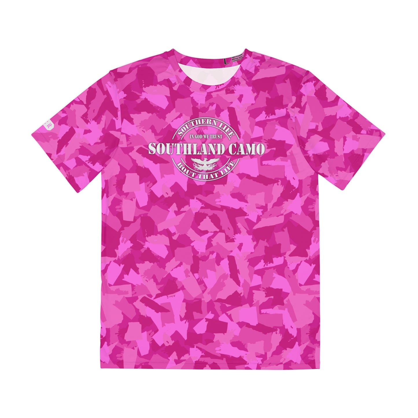 Pink Southland camo Polyester Tee