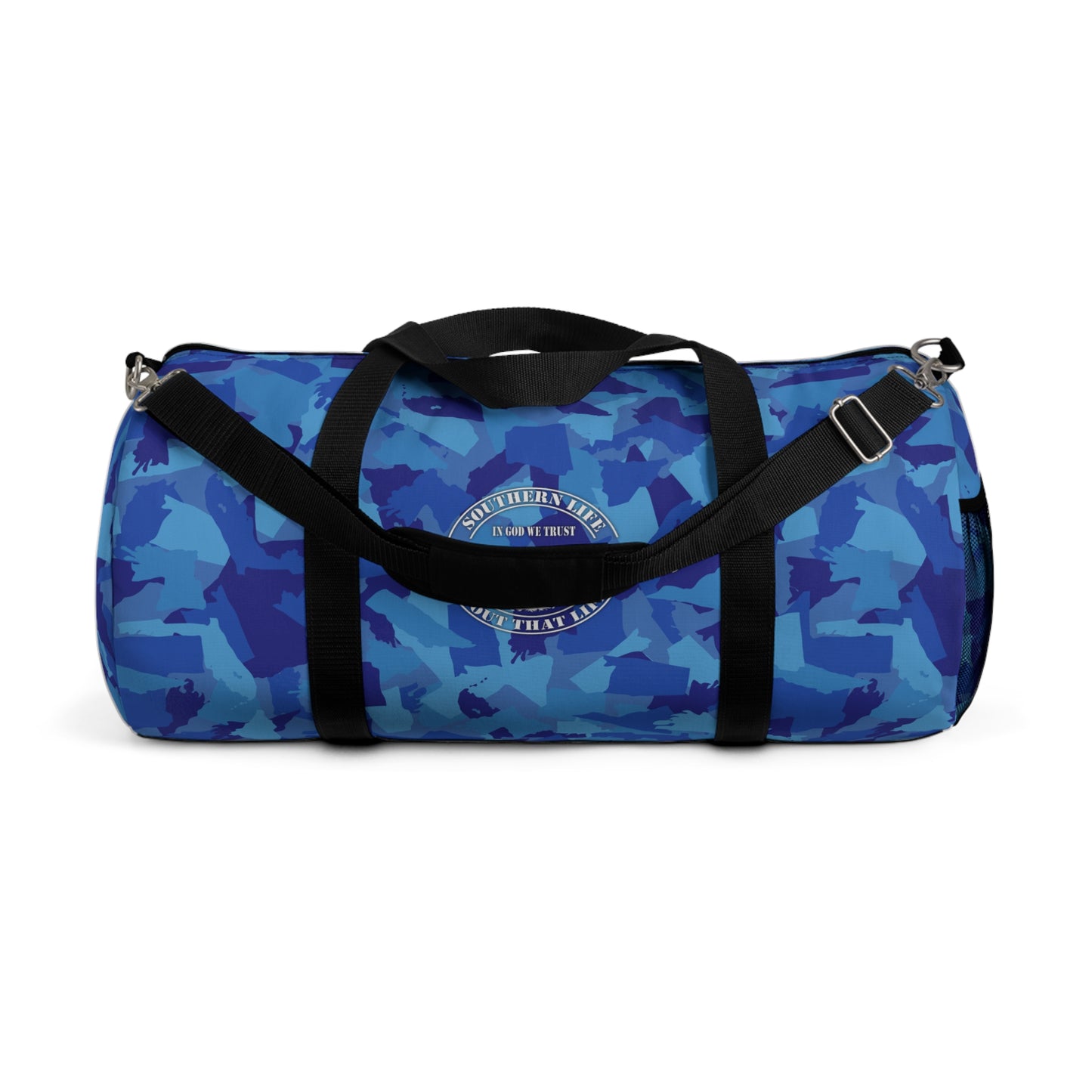 Blue Duffel Bag