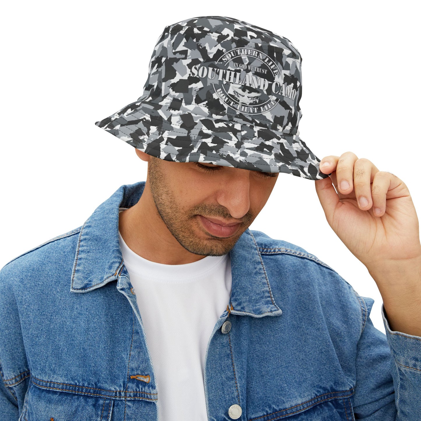 Grey Bucket Hat