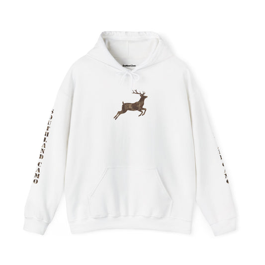 Camo deer Hooded Sweatshirt