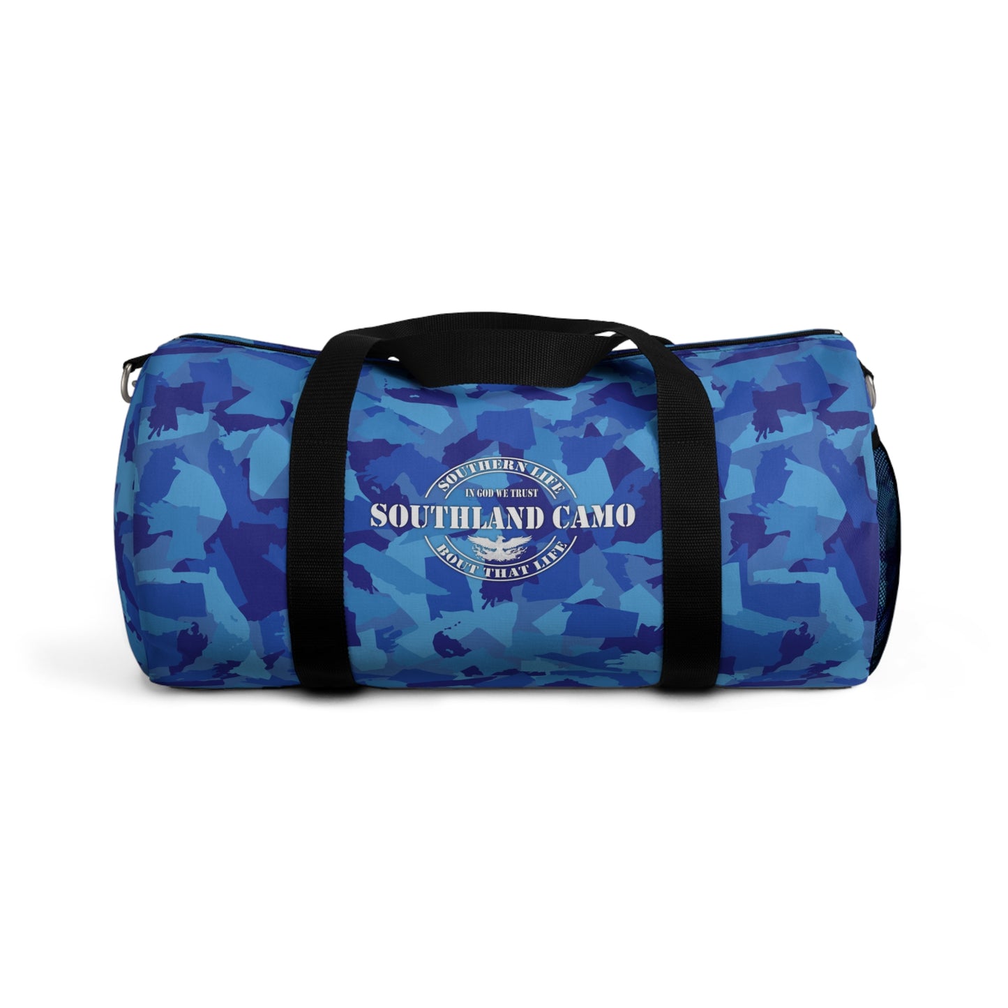 Blue Duffel Bag