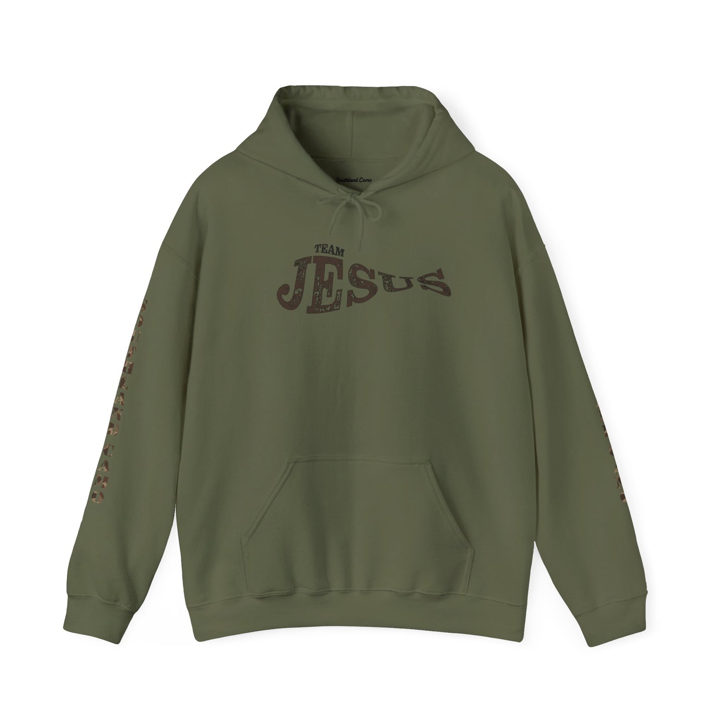 Jesus Fish Hooded Sweatshirt