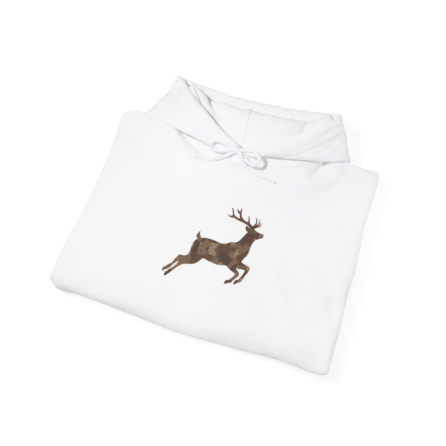 Camo deer Hooded Sweatshirt